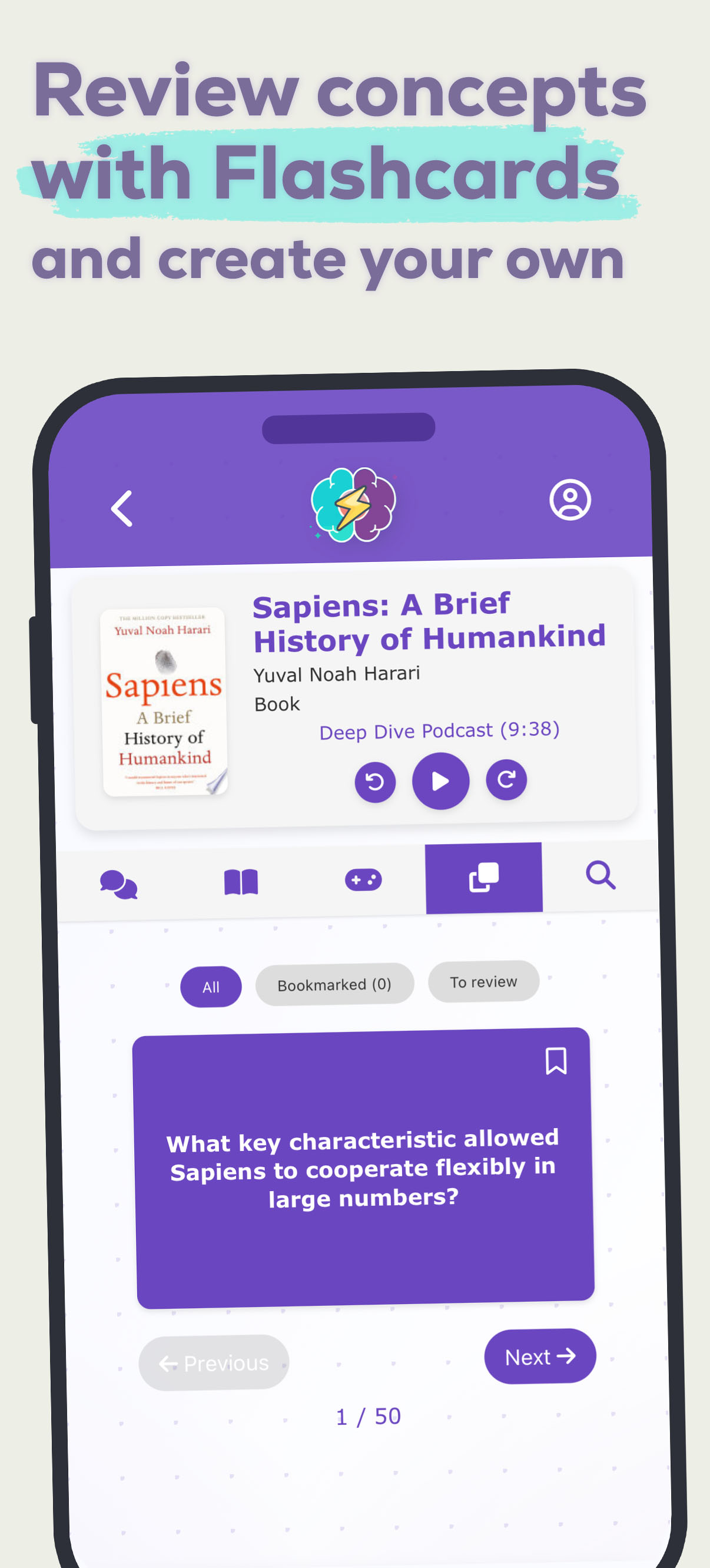 Review concepts with Flashcards and create your own Flaaash