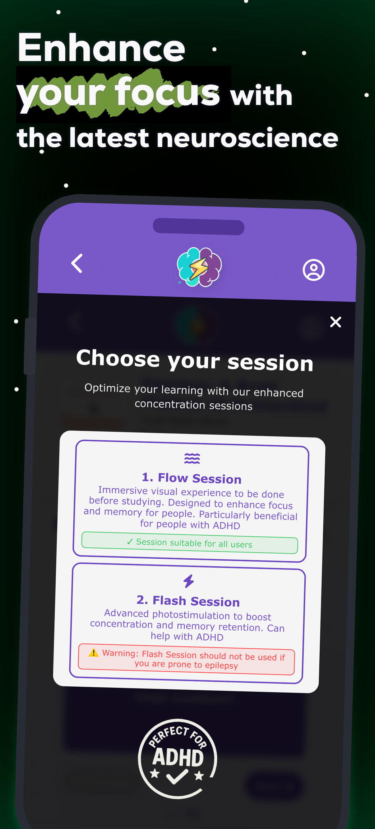 Enhance your focus with the latest neuroscience, perfect for ADHD learners